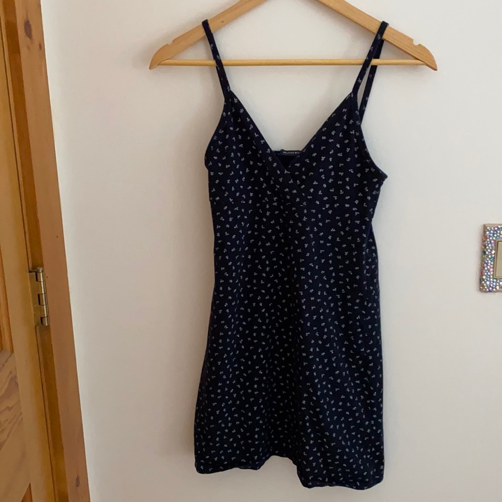Brandy Melville navy blue mini dress